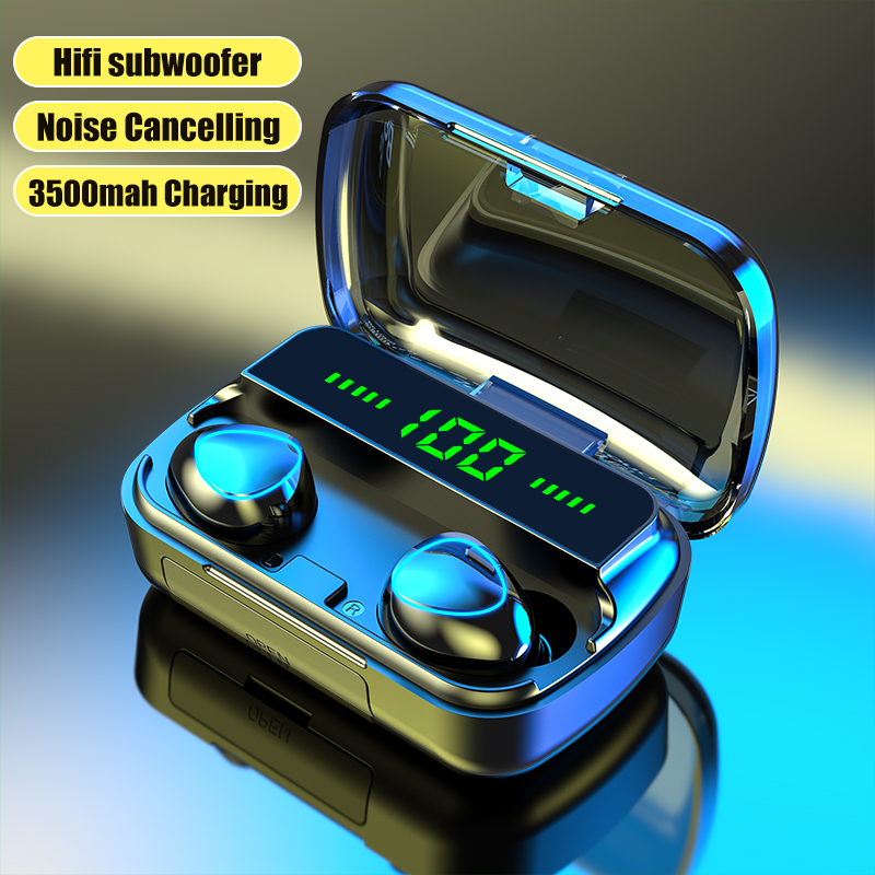 M10 TWS Bluetooth 5.1 Earphones With Charging Box Wireless Headphone 9D Stereo Sports Waterproof Earbuds Headsets With Microphone
M10 TWS Bluetooth 5.1 Earphones With Charging Box Wireless Headphone 9D Stereo Sports Waterproof Earbuds Headsets With Microphone