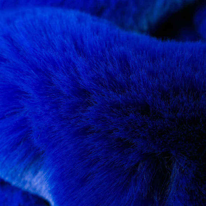 Winter Coat Women Faux Fur Jacket Female Casual Thick Warm Loose Women Clothing Solid Long Jacket Autumn Vintage Outwear 211123