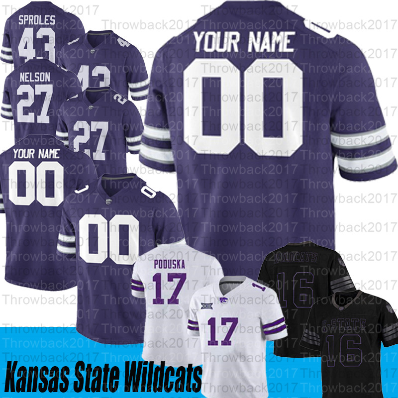 Custom Kansas State Wildcats #0 Briley Moore #13 Chabastin Taylor #22 Deuce Vaughn #87 Nick Lenners Jerseys, Purple ii
Custom Kansas State Wildcats #0 Briley Moore #13 Chabastin Taylor #22 Deuce Vaughn #87 Nick Lenners Jerseys, Purple ii