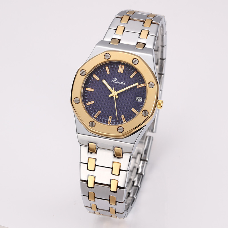 2021 popular mens business watch waterproof quartz steel band fashion trend watch high grade temperament with calendar, Slivery;brown
2021 popular mens business watch waterproof quartz steel band fashion trend watch high grade temperament with calendar, Slivery;brown