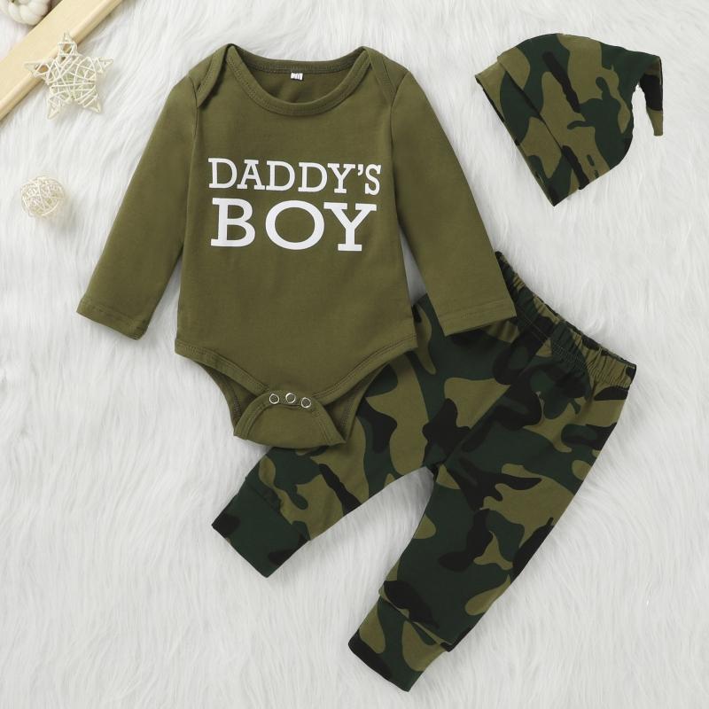 Clothing Sets 3Pcs/Set Baby Boy Clothes Set Outfit Long Sleeve Letter Printed Romper Pants Hat Born Boys Infant, White
Clothing Sets 3Pcs/Set Baby Boy Clothes Set Outfit Long Sleeve Letter Printed Romper Pants Hat Born Boys Infant, White