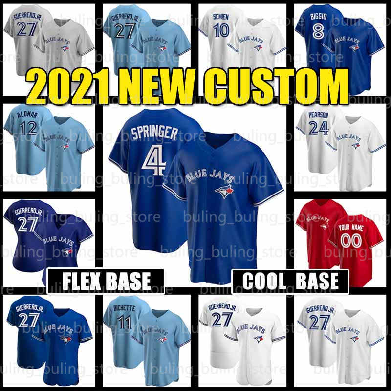 4 George Springer Jersey Bo Bichette Custom Jays Vladimir Guerrero 56 Ryan Borucki 99 Hyun-Jin Ryu 13 Lourdes Gurriel Jr. 39 Kirby Yates, Custom men 2021 new cool base(lan niao)
4 George Springer Jersey Bo Bichette Custom Jays Vladimir Guerrero 56 Ryan Borucki 99 Hyun-Jin Ryu 13 Lourdes Gurriel Jr. 39 Kirby Yates, Custom men 2021 new cool base(lan niao)