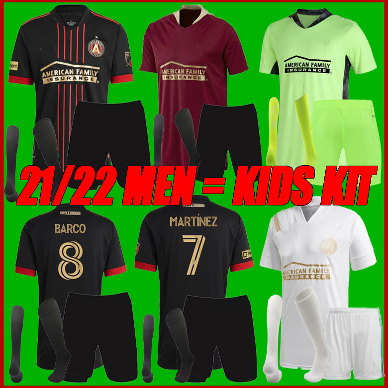 men kids KIT 2021 2022 MLS Atlanta United FC soccer Jersey Home Away 21 22 G.MARTINEZ MARTINEZ NAGBE BARCO VILLALBA football shirts, Yellow
men kids KIT 2021 2022 MLS Atlanta United FC soccer Jersey Home Away 21 22 G.MARTINEZ MARTINEZ NAGBE BARCO VILLALBA football shirts, Yellow
