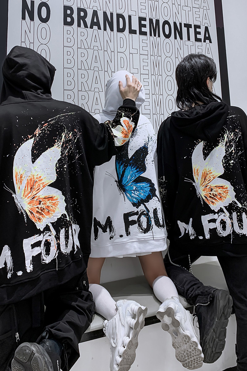 Oversized Hoodie for Men Women Warm Sweatshirt Autumn Winter Hiphop Cotton Print Personality Fashion Top 201020