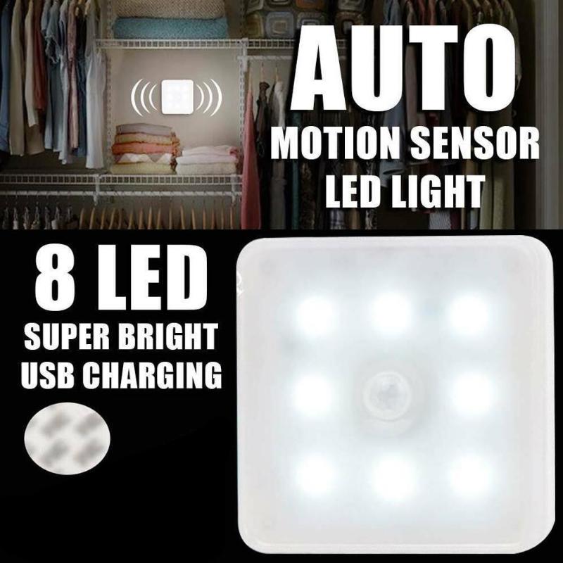 Night Lights Creative LED PIR Motion Sensor Lamp Wireless Cabinet Stair Human Body Induction Light White Color
Night Lights Creative LED PIR Motion Sensor Lamp Wireless Cabinet Stair Human Body Induction Light White Color