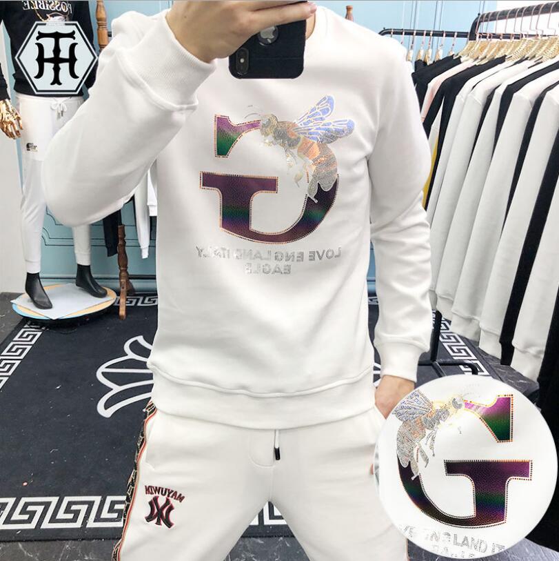 Men's sweater 2021 autumn winter bee tide brand European station men's oversized long sleeve top European bottomed shirt, W1
Men's sweater 2021 autumn winter bee tide brand European station men's oversized long sleeve top European bottomed shirt, W1