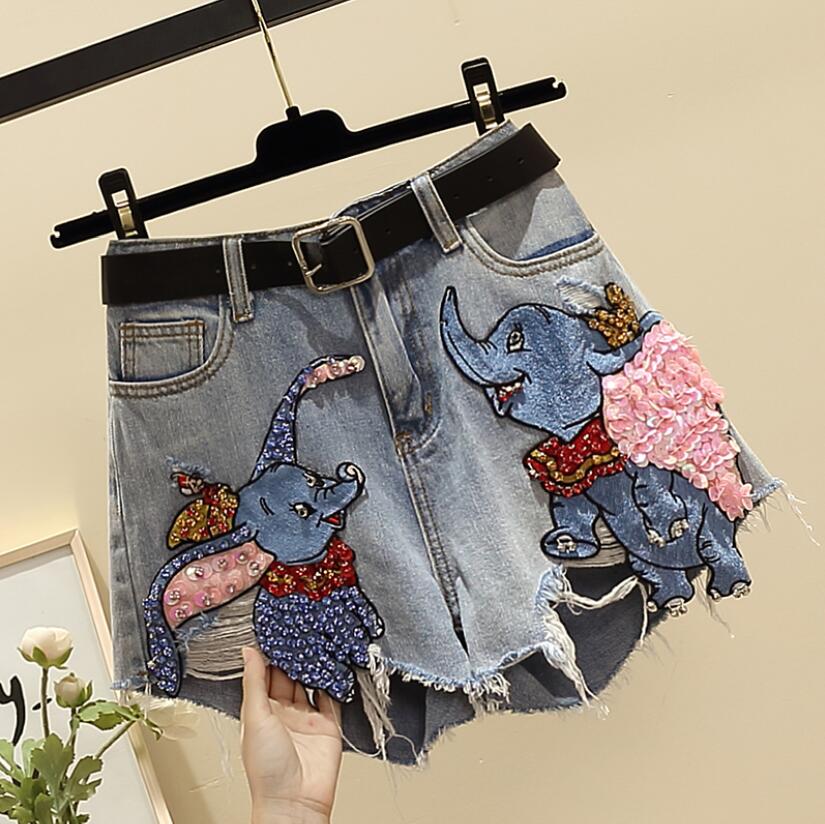 2021 Summer All-match Loose Wide Leg Denim Shorts for Women Beading Diamond Sequin Patch Hole Tassel Students Jeans Shorts w53, White;black
2021 Summer All-match Loose Wide Leg Denim Shorts for Women Beading Diamond Sequin Patch Hole Tassel Students Jeans Shorts w53, White;black