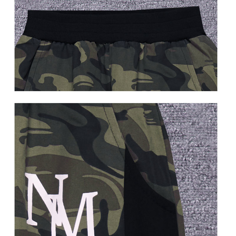 Winter Boys Girls Warm Clothing Camouflage pants Thicken Kids Child Velvet Trousers Clothes 5 6 7 8 9 10 11 12 13 14 Year 210306