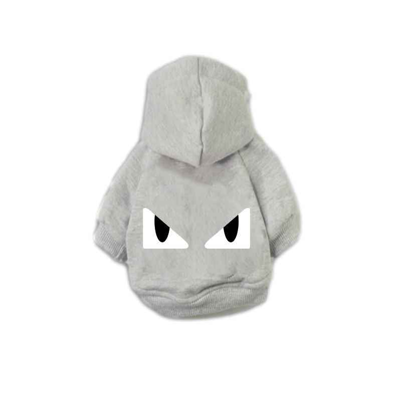 Dog Apparel Trendy Brand Pet Clothes Sweater Hoodie Print Design Fall Winter Labrador Thicken Warm