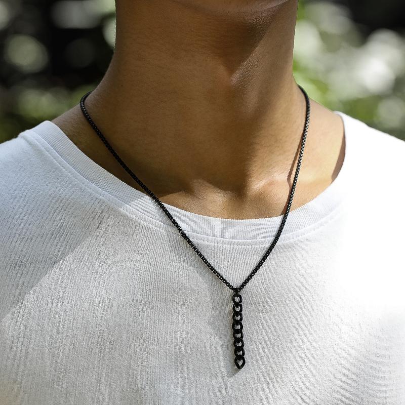 Pendant Necklaces Simple Chain Men Necklace Trendy Stainless Steel Box For Women Anniversary Jewerly Gift
Pendant Necklaces Simple Chain Men Necklace Trendy Stainless Steel Box For Women Anniversary Jewerly Gift