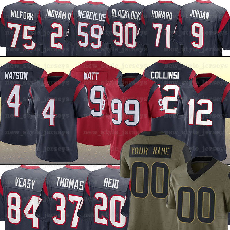 4 Deshaun Watson Football Jerseys Nico Collins Jeff Driskel Davis Mills Mark Ingram II Whitney Mercilus Rex Burkhead Cornell Armstrong 2021 Salute To Service
4 Deshaun Watson Football Jerseys Nico Collins Jeff Driskel Davis Mills Mark Ingram II Whitney Mercilus Rex Burkhead Cornell Armstrong 2021 Salute To Service