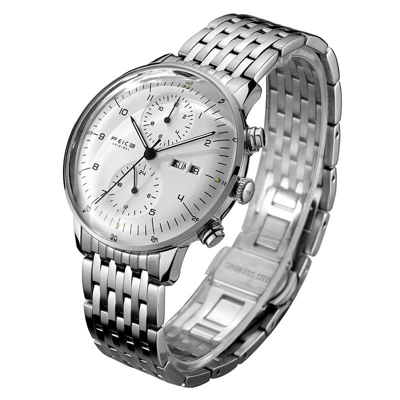 Wristwatches FEICE Luxury Men Fashion Military Stainless Steel Date Sport Analog Wrist Watch Mens Mechanical Automatic Skeleton
Wristwatches FEICE Luxury Men Fashion Military Stainless Steel Date Sport Analog Wrist Watch Mens Mechanical Automatic Skeleton