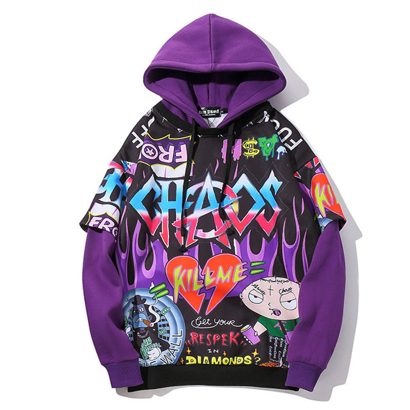 Autumn Japanese Street Scrawl Harajuku Hoodies Dhyana Swag Tyga Hoodie Poleron Hombre 201020