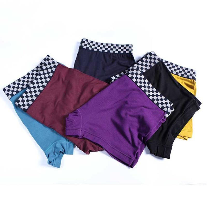 Underpants Modal Wide-brimmed Men's Underwear Boxer Solid Color Fashion Breathable Mid-waist Four-corner Shorts Head Style Soft, Black;white
Underpants Modal Wide-brimmed Men's Underwear Boxer Solid Color Fashion Breathable Mid-waist Four-corner Shorts Head Style Soft, Black;white