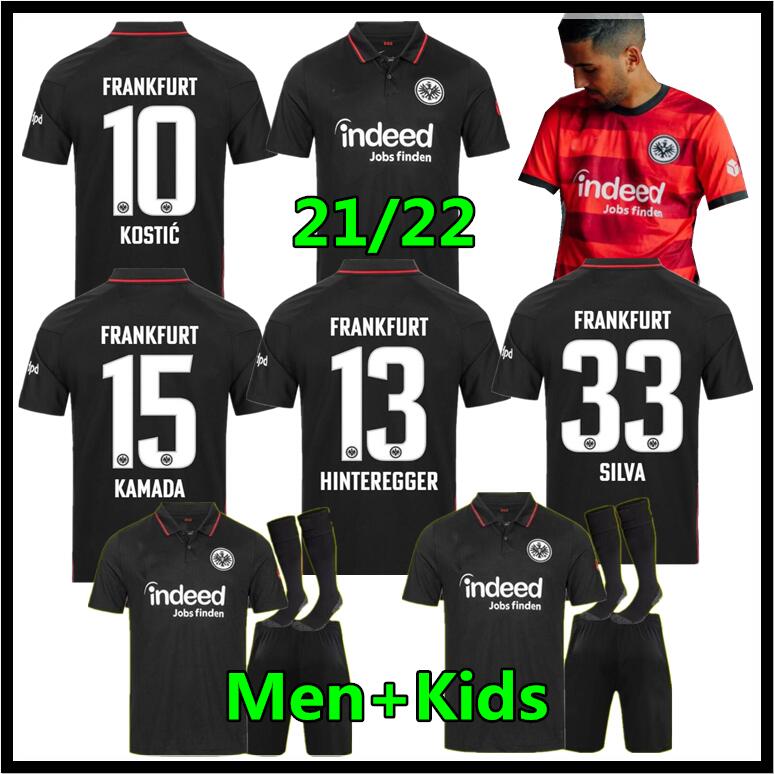 21 22 Eintracht Frankfurt away red soccer jerseys 2021 2022 Die Adler SOW SILVA KOSTIC JOVIC football uniform kids kit HASEBE KAMADA jersey, Black;yellow
21 22 Eintracht Frankfurt away red soccer jerseys 2021 2022 Die Adler SOW SILVA KOSTIC JOVIC football uniform kids kit HASEBE KAMADA jersey, Black;yellow