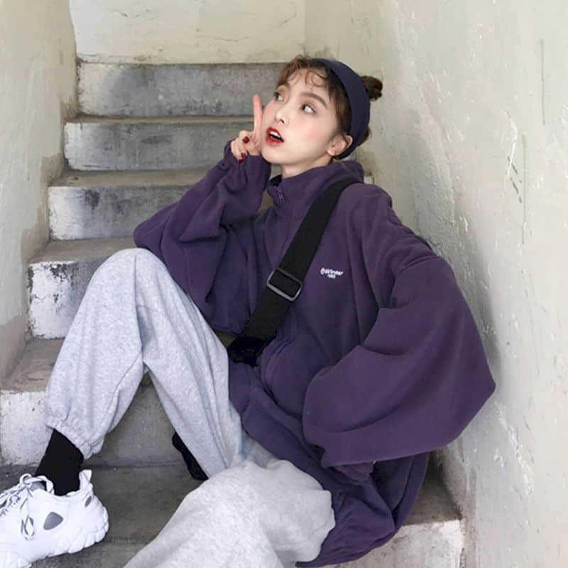 Baseball uniform thick casual jacket women spring autumn Korean alphabet embroidery preppy sports stand collar 210526, Gray
Baseball uniform thick casual jacket women spring autumn Korean alphabet embroidery preppy sports stand collar 210526, Gray