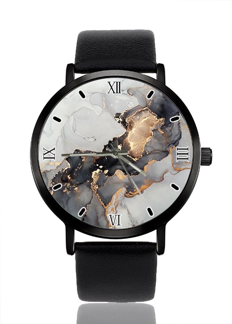 Wristwatches 2021 Customized Minimalist Fashion Quartz Watch Leather Belt Elegant Ultra Thin Business Clock Simple Design Fa, Black
Wristwatches 2021 Customized Minimalist Fashion Quartz Watch Leather Belt Elegant Ultra Thin Business Clock Simple Design Fa, Black