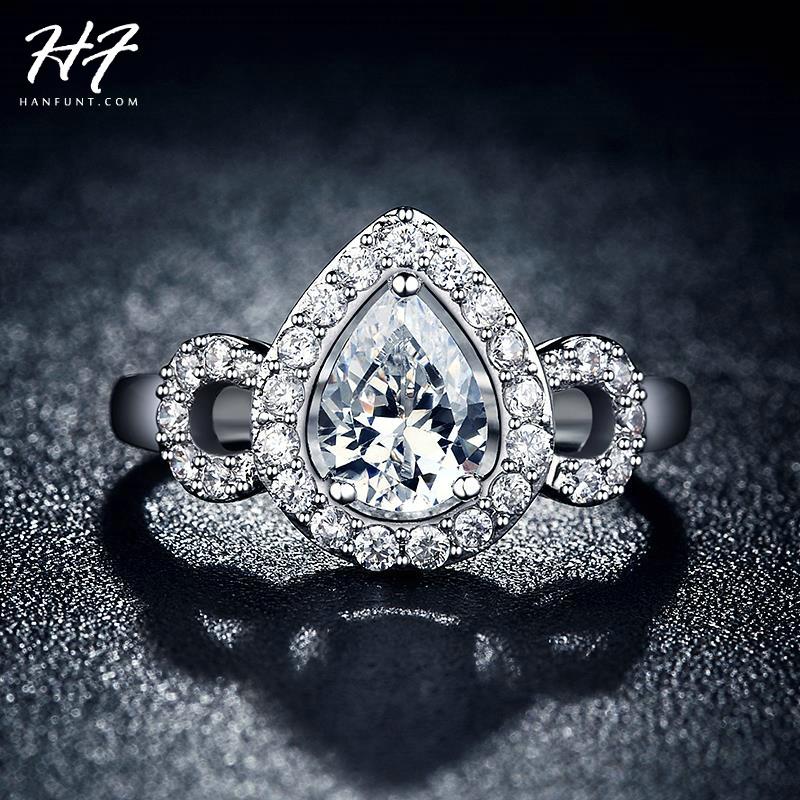 Wedding Rings Sliver Color + CZ Cubic Zirconia Water Drop Bijoux Fashion & Engagement Ring Jewelry For Women As Love Gift R651, Slivery;golden
Wedding Rings Sliver Color + CZ Cubic Zirconia Water Drop Bijoux Fashion & Engagement Ring Jewelry For Women As Love Gift R651, Slivery;golden