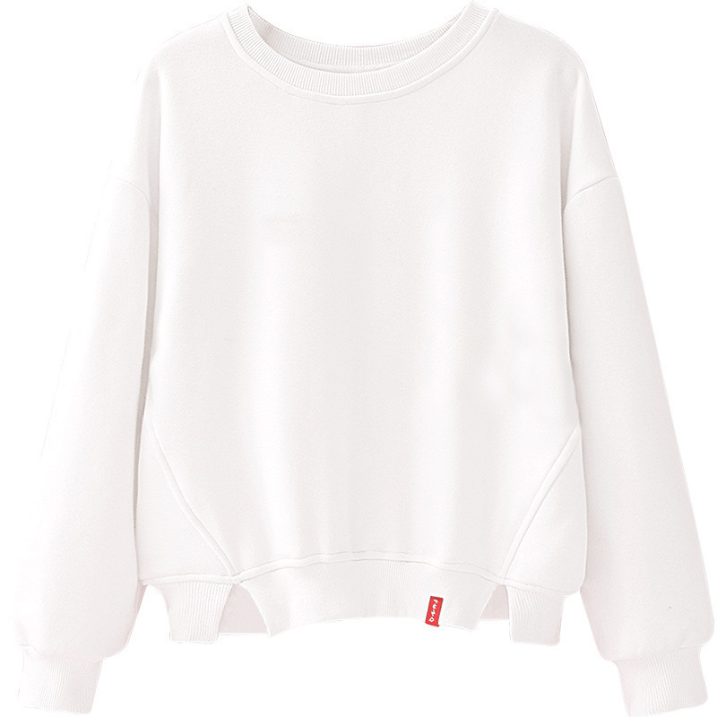 New Women Casual Long Sleeve Pullover Sweatshirt Winter Warm Hoodies Sweatshirts 201113