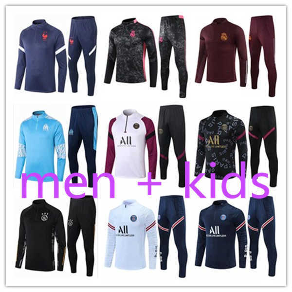 kids + mens psg Real Madrid olympique de Marseille tracksuit football training suits kit survetement foot soccer chandal futbol designers tuta
kids + mens psg Real Madrid olympique de Marseille tracksuit football training suits kit survetement foot soccer chandal futbol designers tuta