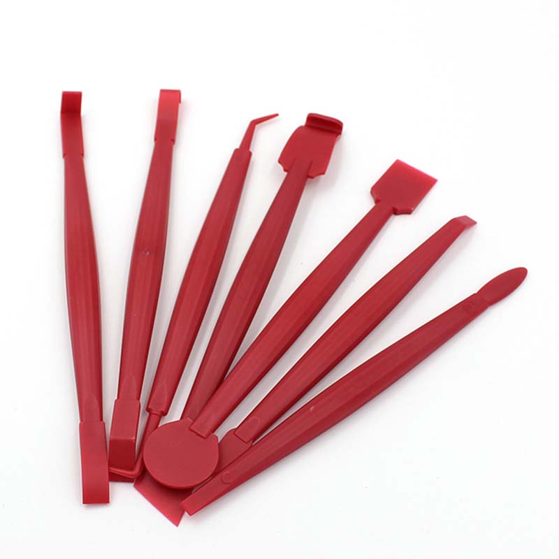 7pcs/Set Car Vinyl Wrap Film Squeegee Scraper Tools Edge-Closing Tool For Automobile Films Sticking Auto Styling Accessories