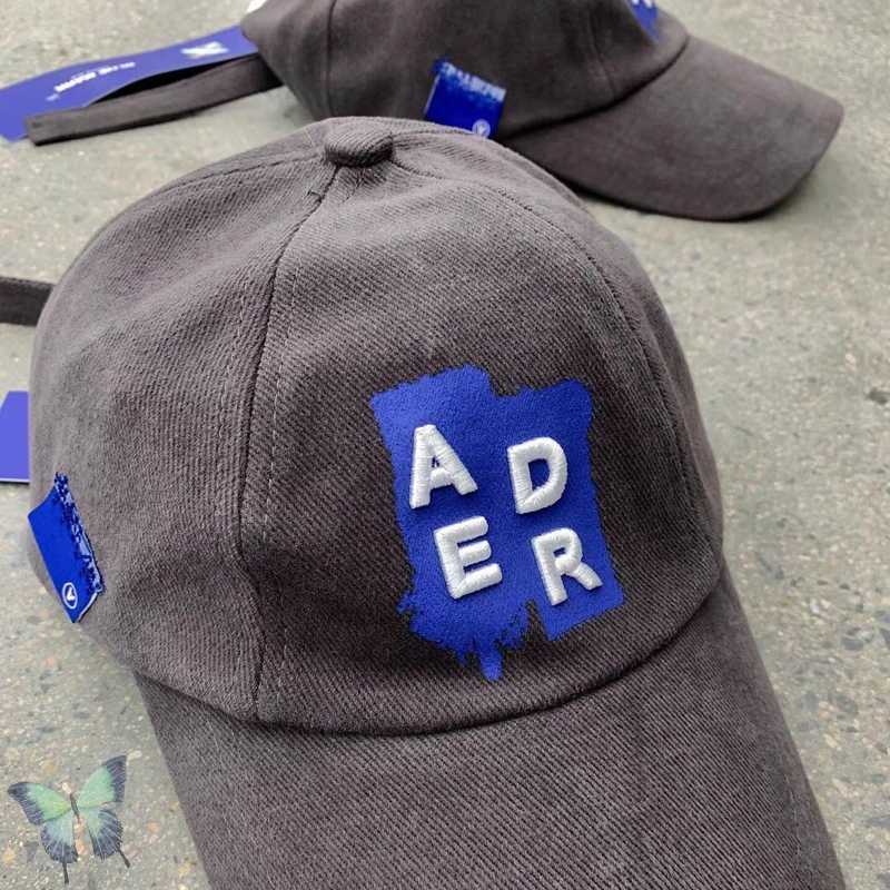 Ader Vintage Baseball Cap Embroidery Unisex Adjustable Men Women Cap Hats Top Quality Q0703