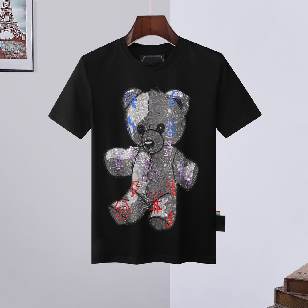 LYP 2021 New Designers T Shirts Mens Skull off Men T Shirt fear of god Rhinestone Short Sleeves Women Men t shirt white Triple S Bear, White;black
LYP 2021 New Designers T Shirts Mens Skull off Men T Shirt fear of god Rhinestone Short Sleeves Women Men t shirt white Triple S Bear, White;black
