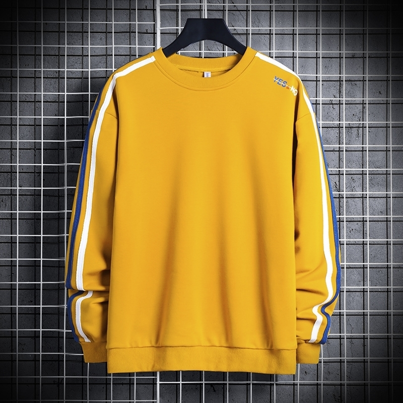 Men's Casual Sweatshirt Hoodie Fashion 4XL Loose Hip Hop Sweatshirt Pullover Male Long Sleeve Street Wear Sudadera Hombre 201020