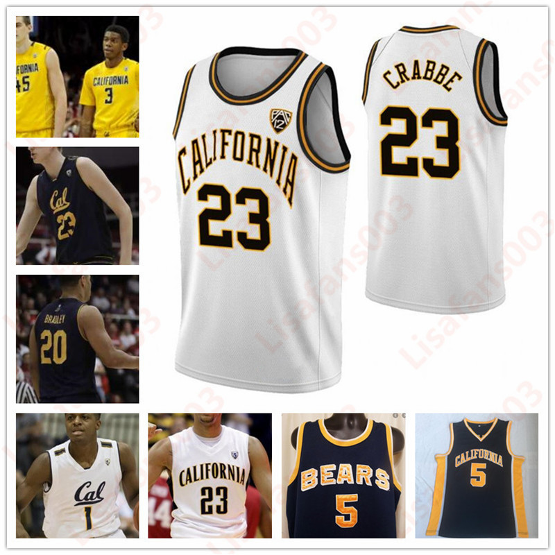 Custom California Golden Bears Basketball NCAA College stitched Jersey Allen Crabbe Ryan Anderson Kevin Johnson Grant Anticevich, Black;red
Custom California Golden Bears Basketball NCAA College stitched Jersey Allen Crabbe Ryan Anderson Kevin Johnson Grant Anticevich, Black;red