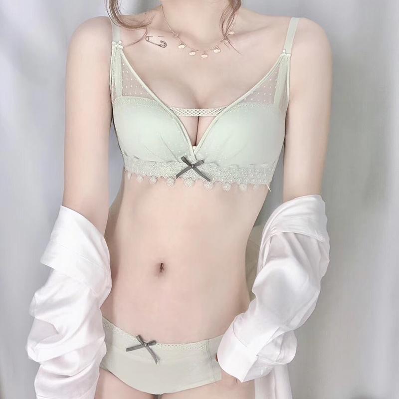 Bras Sets 2021 Est Cotton Cup Bra Set Push Up Lingerie Sexy Women Lace Wireless Intimates Dress Young Girls Bride White Green, Black
Bras Sets 2021 Est Cotton Cup Bra Set Push Up Lingerie Sexy Women Lace Wireless Intimates Dress Young Girls Bride White Green, Black