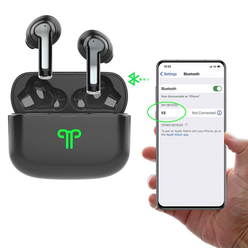 Factory Price K8 TWS Wireless Earphones Bluetooth Touch Control Boat Charging Box Mini K8 Earbuds Headphones, White
Factory Price K8 TWS Wireless Earphones Bluetooth Touch Control Boat Charging Box Mini K8 Earbuds Headphones, White