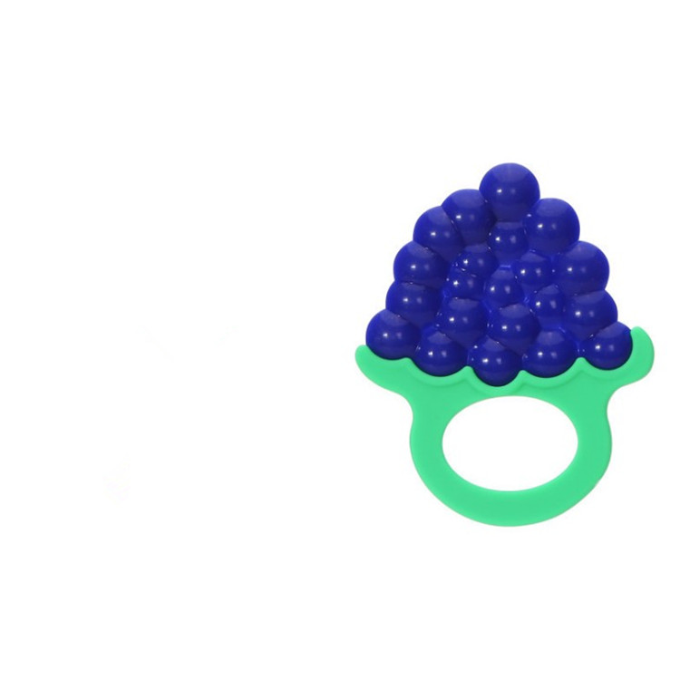 Wholesale Silicone Baby Teether Toy Berry bumps Soothe Babies Sore Gums Infant Teething Toy BPA Teething Relief Pacifier Fruit Shape