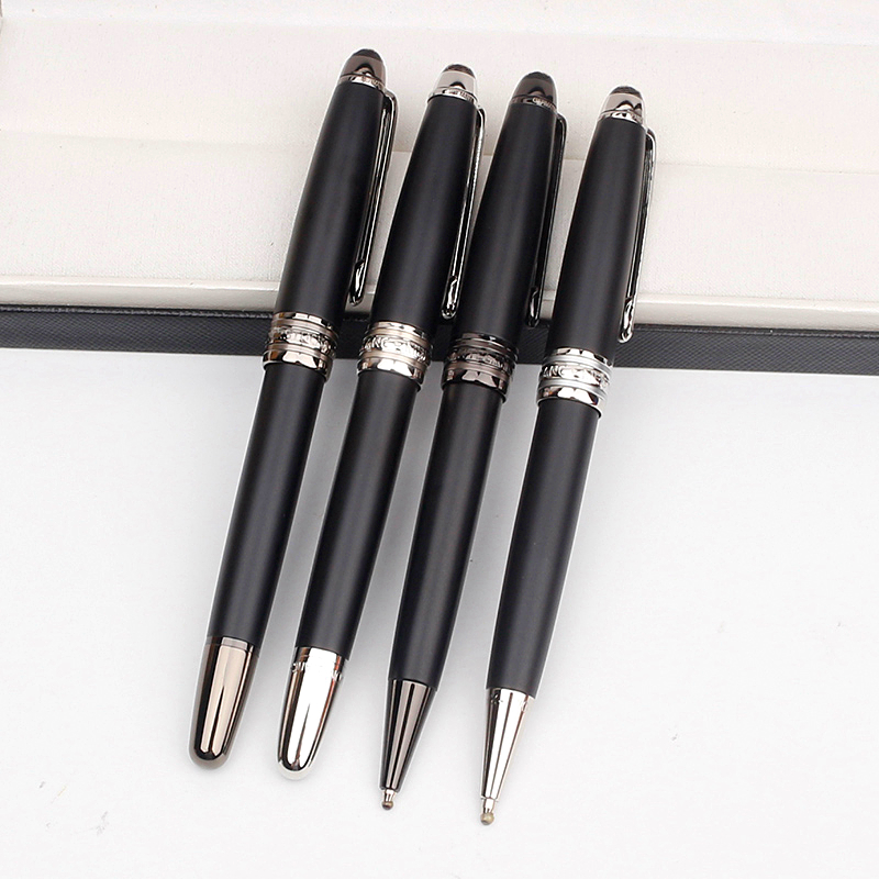 Promotion High quality 163 Matte Black Metal Rollerball pen Ballpoint pens Stationery office school supplies with Series Number XY2006108, As picture shows
Promotion High quality 163 Matte Black Metal Rollerball pen Ballpoint pens Stationery office school supplies with Series Number XY2006108, As picture shows