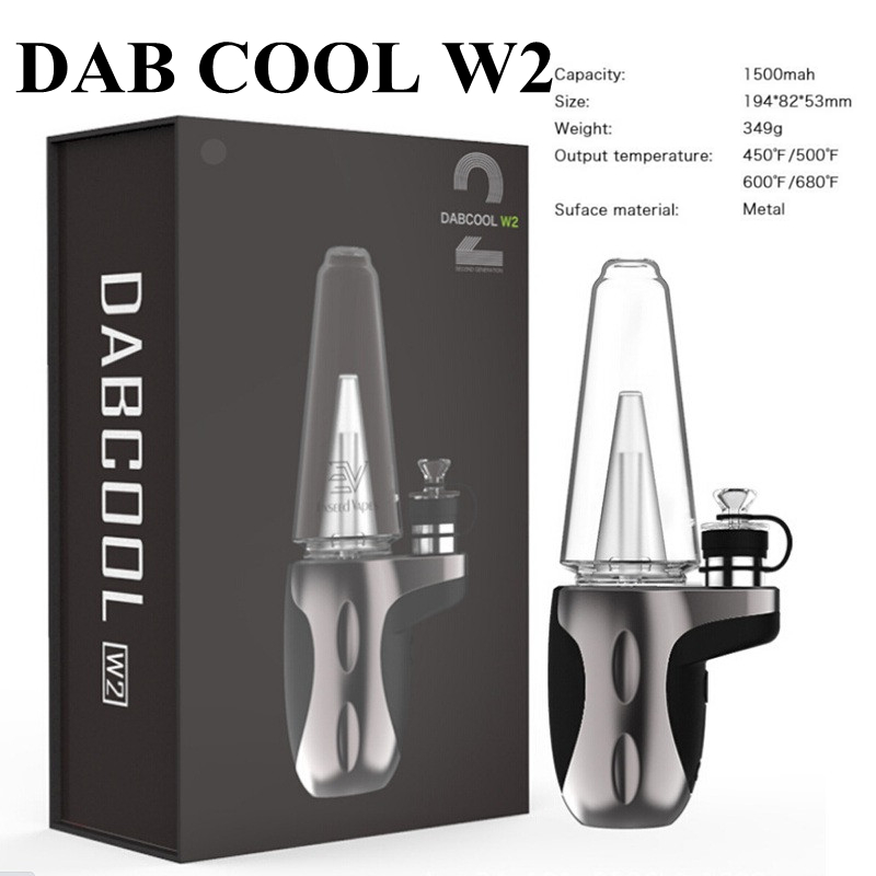 AUTHENTIC DABCOOL W2 V2 Enail Kit Hookah Wax Concentrate Shatter Budder Dab Rig Vape Mod With 4 Heat Settings Temperature Control VS SOC
AUTHENTIC DABCOOL W2 V2 Enail Kit Hookah Wax Concentrate Shatter Budder Dab Rig Vape Mod With 4 Heat Settings Temperature Control VS SOC