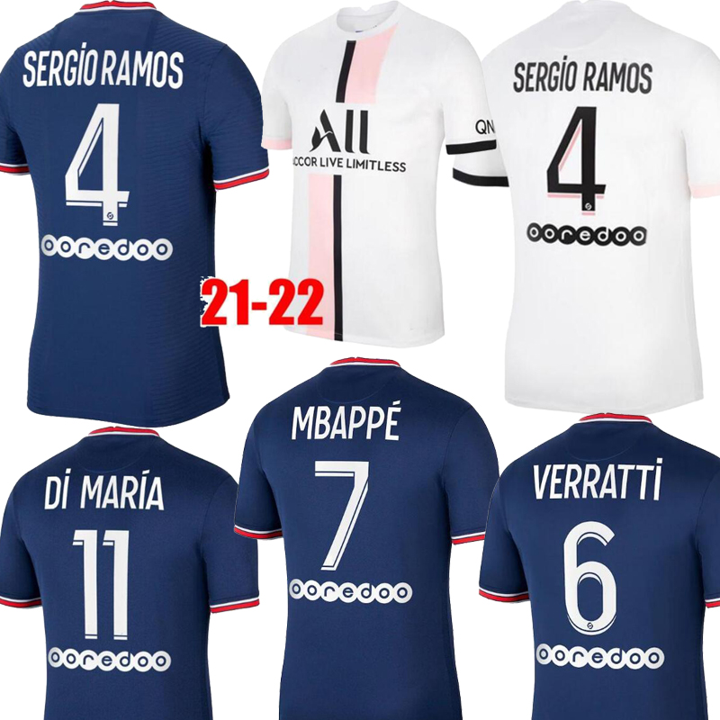 21 22 SERGIO RAMOS soccer jersey MBAPPE Home Away men and kids kit VERRATTI MARQUINHOS KIMPEMBE HAKIMI football shirt maillot foot 2021, Black;yellow
21 22 SERGIO RAMOS soccer jersey MBAPPE Home Away men and kids kit VERRATTI MARQUINHOS KIMPEMBE HAKIMI football shirt maillot foot 2021, Black;yellow