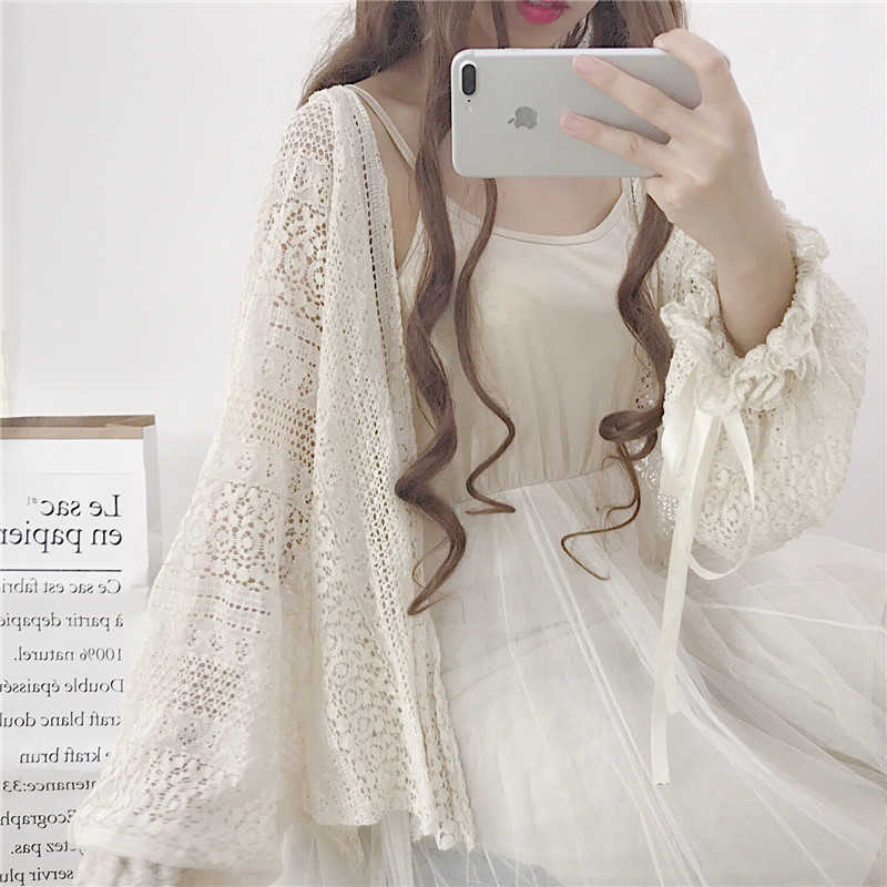 Summer Floral Lace Cardigan Loose Beach Outwear Cover-Up Crochet Blusa Embroidery Hollow Out Tops Blouses 210601, Beige
Summer Floral Lace Cardigan Loose Beach Outwear Cover-Up Crochet Blusa Embroidery Hollow Out Tops Blouses 210601, Beige