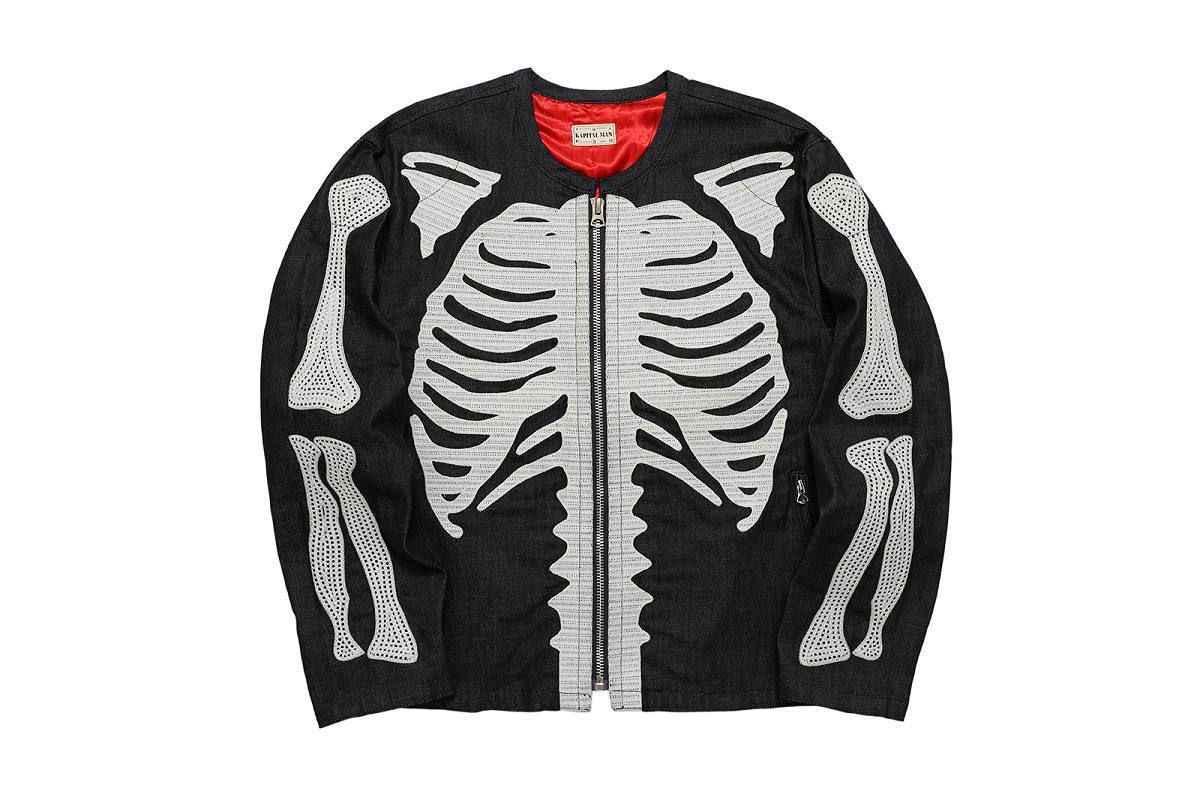 2021 New 21ss Hip-hop Full Bone Embroidery Bomb Men Women Coat Best Quality Autumn Winter Zip Denim Kapital Jacket Hoia, Black
2021 New 21ss Hip-hop Full Bone Embroidery Bomb Men Women Coat Best Quality Autumn Winter Zip Denim Kapital Jacket Hoia, Black