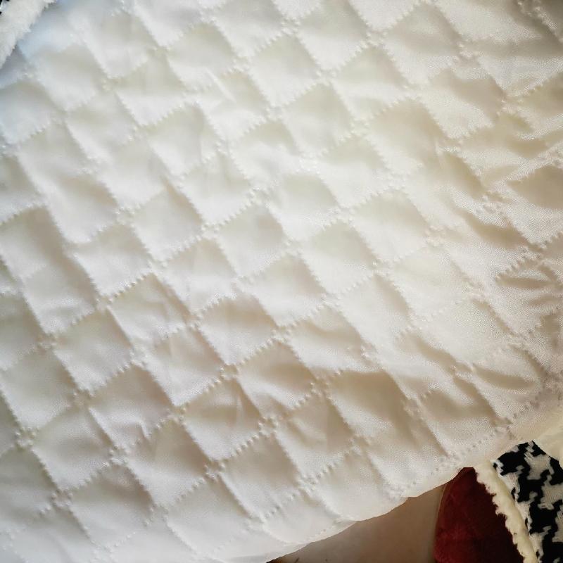 Women's Fur & Faux Woman Plaid Lamb Jacket Short Houndstooth Furry Coat