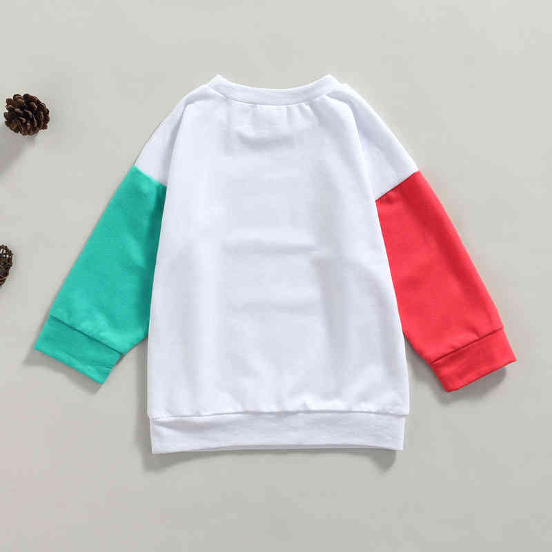 Ma&Baby 1-6Y Autumn Kids Baby Girls Sweatshirt GRL PWR Letter Printed Long Sleeve Pullover Tops Causal Children Clothes DD40 220125
