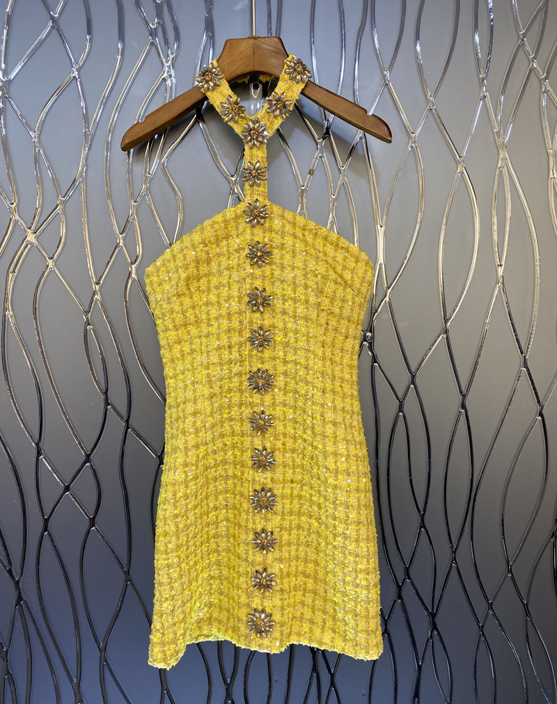 1023 XL 2021 Summer A Line Sleeveless Halter Brand Same Style Dress Womens Clothes AS, Customize
1023 XL 2021 Summer A Line Sleeveless Halter Brand Same Style Dress Womens Clothes AS, Customize
