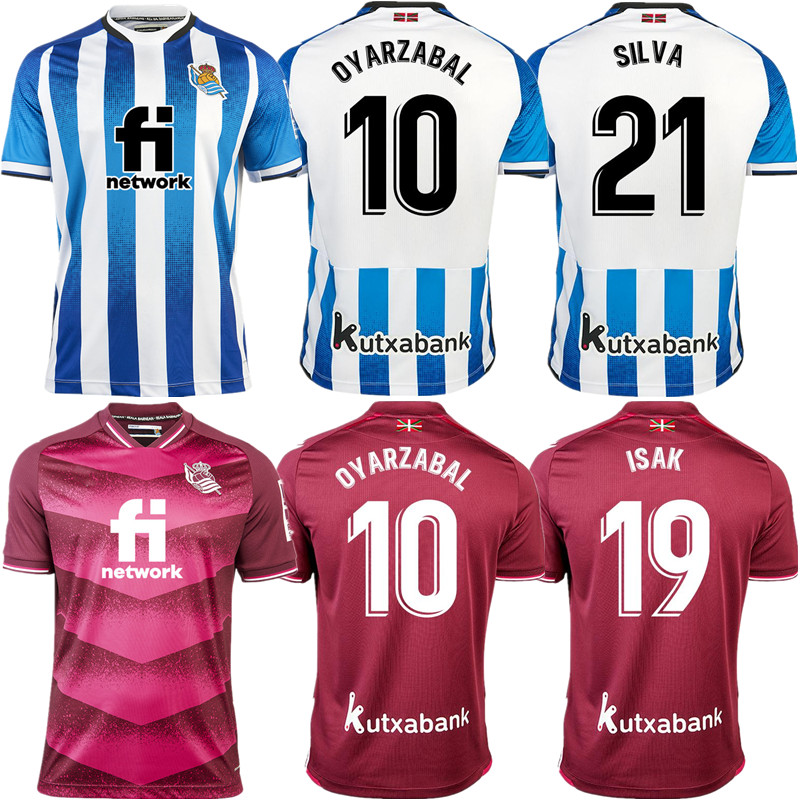 Real Sociedad ISAK OYARZABAL Soccer Jerseys 2021 22 MERINO JANUZAJ SILVA Football Shirt kit PORTU BARRENETXEA Maillots De Foot WILLIAN J. CAMISETA 1ª EQUIPACIÓN, Home
Real Sociedad ISAK OYARZABAL Soccer Jerseys 2021 22 MERINO JANUZAJ SILVA Football Shirt kit PORTU BARRENETXEA Maillots De Foot WILLIAN J. CAMISETA 1ª EQUIPACIÓN, Home