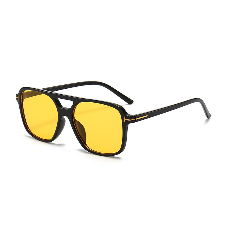 Sunglasses Fashion Double Beam Square Frame Travel Brand Design Anti-ultraviolet UV400 Casual For Adult,Women,Men
Sunglasses Fashion Double Beam Square Frame Travel Brand Design Anti-ultraviolet UV400 Casual For Adult,Women,Men