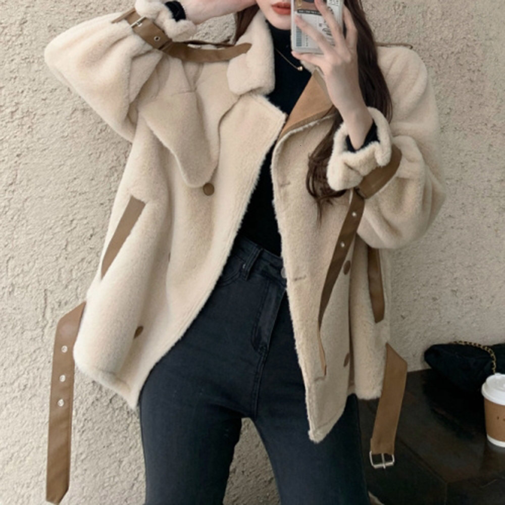 2021 New Style Winter Women's Jacket Cover Japanese Thin Best-selling Sheep Wool Double Breasted and Long Sleeve 7mxl, Champagne
2021 New Style Winter Women's Jacket Cover Japanese Thin Best-selling Sheep Wool Double Breasted and Long Sleeve 7mxl, Champagne