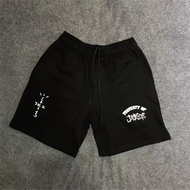 2021 New 20ss Latest Summer Hip-hop Jack Boys Men Women Jackboys Shorts Poms, Black