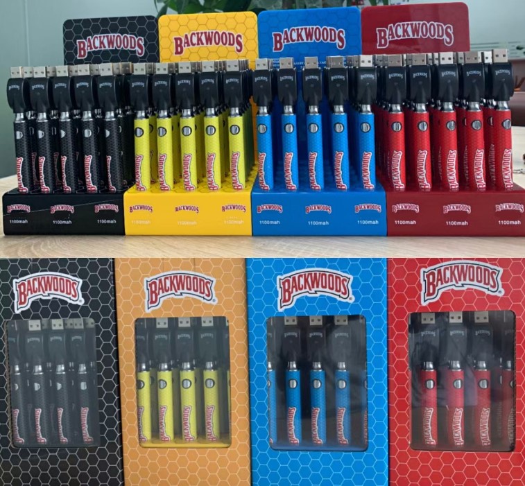 Smoking Accessories Brass backwoods Preheat Battery 1100mAh Vapor Pen Adjusted Voltage Batterys Fit 510 Thread Factory Wholesale 25 pcs display
Smoking Accessories Brass backwoods Preheat Battery 1100mAh Vapor Pen Adjusted Voltage Batterys Fit 510 Thread Factory Wholesale 25 pcs display