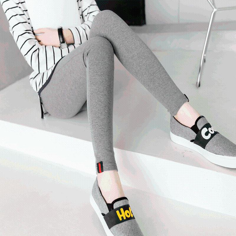 Women's Leggings Grey Cotton For Outer Wear With Velvet Korean Autumn And Winter Small Leg Pants Ribbon
Women's Leggings Grey Cotton For Outer Wear With Velvet Korean Autumn And Winter Small Leg Pants Ribbon