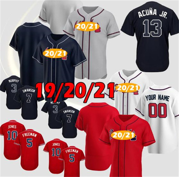 2021 Atlanta 20 Marcell Ozuna Brave Jerseys 5 Freddie Freeman 7 Dansby Swanson 13 Ronald Acuna Jr. 1 Ozzie Albies Mike Soroka Baseball Jersey top, Black;yellow
2021 Atlanta 20 Marcell Ozuna Brave Jerseys 5 Freddie Freeman 7 Dansby Swanson 13 Ronald Acuna Jr. 1 Ozzie Albies Mike Soroka Baseball Jersey top, Black;yellow