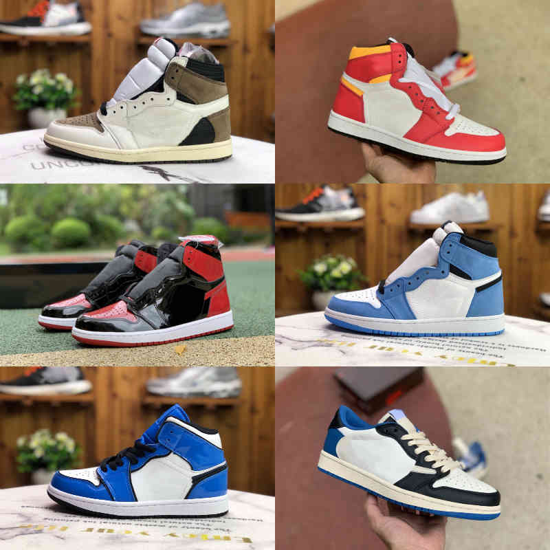 Top Quality University Blue 1 1s Basketball Shoes Mens Women Bred Patent Fragment low Laser Orange Court Purple Pollen Lakers Cuctus Jack Tr
Top Quality University Blue 1 1s Basketball Shoes Mens Women Bred Patent Fragment low Laser Orange Court Purple Pollen Lakers Cuctus Jack Tr