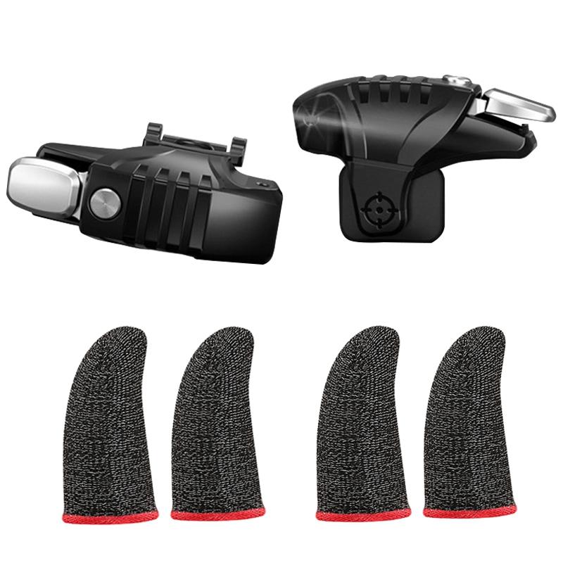 Handle Game Controller,Auxiliary Artifact,Physical Keys Gaming Finger Sets for PUBG Joystick Mobile Game Artifact G3
Handle Game Controller,Auxiliary Artifact,Physical Keys Gaming Finger Sets for PUBG Joystick Mobile Game Artifact G3