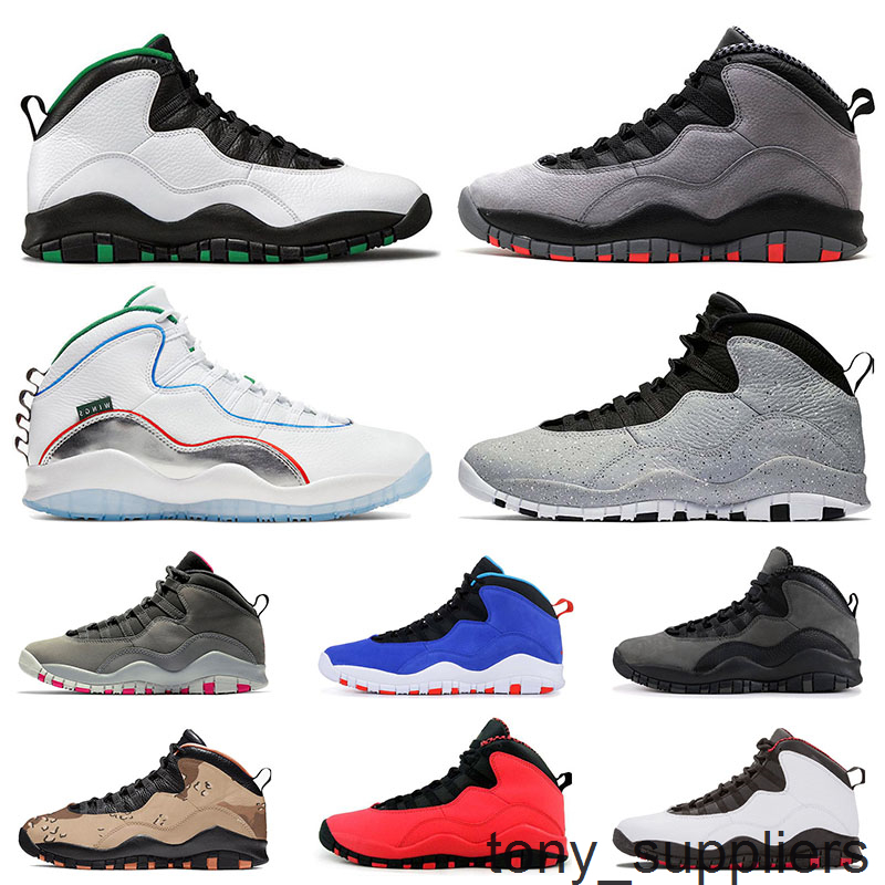 New Arrival 10 10s Jumpman Men retro Basketball Shoes Chicago Shadow wings Cement Steel Grey Mens Sport Sneakers Trainers, #18 cool grey ii
New Arrival 10 10s Jumpman Men retro Basketball Shoes Chicago Shadow wings Cement Steel Grey Mens Sport Sneakers Trainers, #18 cool grey ii